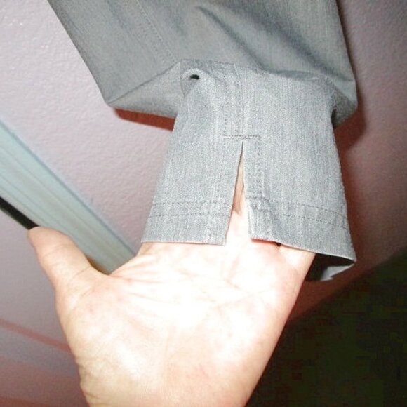 Figs YOLA Skinny STRETCH Scrub Size L PANTS Technical Collection 10 POCKETS Gray - Picture 6 of 12